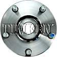 HA590168 Front, Driver or Passenger Side Wheel Hub, With Bearing, Timken OE Replacement