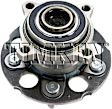 HA590190 Rear, Driver or Passenger Side Wheel Hub, 5 Lugs, With Bearing, FWD, Timken OE Replacement