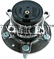 HA590195 Rear, Driver or Passenger Side Wheel Hub, With Bearing, Timken OE Replacement