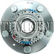 HA590200 Rear, Driver or Passenger Side Wheel Hub, With Bearing, FWD, Timken OE Replacement
