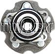 HA590201 Rear, Driver or Passenger Side Wheel Hub, With Bearing, Timken OE Replacement