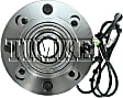 HA590203 Front, Driver or Passenger Side Wheel Hub, With Bearing, Timken OE Replacement