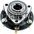 HA590206 Front, Driver or Passenger Side Wheel Hub, With Bearing, Timken OE Replacement