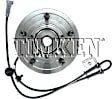 HA590208 Front, Driver or Passenger Side Wheel Hub, With Bearing, Timken OE Replacement
