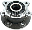 HA590220 Rear, Driver or Passenger Side Wheel Hub, With Bearing, AWD, Timken OE Replacement