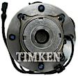 HA590233 Front, Driver or Passenger Side Wheel Hub, With Bearing, Timken OE Replacement