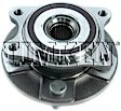 HA590267 Front, Driver or Passenger Side Wheel Hub, With Bearing, AWD, Timken OE Replacement