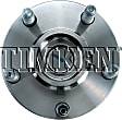 HA590299 Front, Driver or Passenger Side Wheel Hub, With Bearing, Timken OE Replacement