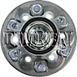 HA590300 Front, Driver or Passenger Side Wheel Hub, With Bearing, RWD, Timken OE Replacement