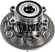 HA590304 Front, Driver or Passenger Side Wheel Hub, With Bearing, 4WD, Timken OE Replacement