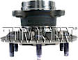 HA590304 Front, Driver or Passenger Side Wheel Hub, With Bearing, 4WD, Timken OE Replacement