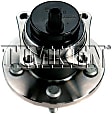 HA590305 Rear, Driver or Passenger Side Wheel Hub, 5 Lugs, With Bearing, FWD, Timken OE Replacement