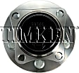 HA590305 Rear, Driver or Passenger Side Wheel Hub, 5 Lugs, With Bearing, FWD, Timken OE Replacement
