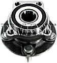 HA590315 Front, Driver or Passenger Side Wheel Hub, 5 Lugs, With Bearing,, Timken OE Replacement