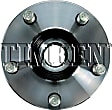 HA590315 Front, Driver or Passenger Side Wheel Hub, 5 Lugs, With Bearing,, Timken OE Replacement