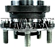 HA590315 Front, Driver or Passenger Side Wheel Hub, 5 Lugs, With Bearing,, Timken OE Replacement