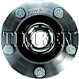 HA590323 Front, Driver or Passenger Side Wheel Hub, With Bearing, FWD, Timken OE Replacement