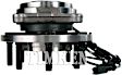HA590346 Front, Driver or Passenger Side Wheel Hub, With Bearing, 4WD, Timken OE Replacement