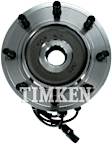 HA590346 Front, Driver or Passenger Side Wheel Hub, With Bearing, 4WD, Timken OE Replacement
