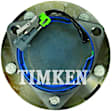 HA590388 Front, Driver or Passenger Side Wheel Hub, With Bearing, RWD, Timken OE Replacement