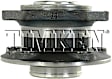 HA590389 Rear, Driver or Passenger Side Wheel Hub, With Bearing, FWD, Timken OE Replacement
