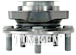 HA590406 Front, Driver or Passenger Side Wheel Hub, With Bearing, 1.6L, 4Cyl, Timken OE Replacement