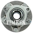 HA590406 Front, Driver or Passenger Side Wheel Hub, With Bearing, 1.6L, 4Cyl, Timken OE Replacement