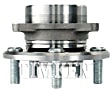 HA590433 Front, Driver or Passenger Side Wheel Hub, 4 Lugs, With Bearing, FWD, 3.5L, 6Cyl, Timken OE Replacement