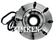 HA590435 Front, Driver or Passenger Side Wheel Hub, With Bearing, 4WD, Timken OE Replacement
