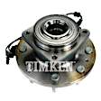 HA590457 Rear, Driver or Passenger Side Wheel Hub, With Bearing, Timken OE Replacement