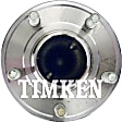 HA590476 Rear, Driver or Passenger Side Wheel Hub, 4 Lugs, With Bearing, FWD, Timken OE Replacement