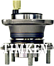 HA590485 Rear, Driver or Passenger Side Wheel Hub, 4 Lugs, With Bearing, FWD, Timken OE Replacement