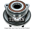 HA590493 Front, Driver or Passenger Side Wheel Hub, 4 Lugs, Timken OE Replacement