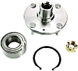 HA590509 Front, Driver or Passenger Side Wheel Hub, FWD, 2.0L, 4Cyl, Timken OE Replacement