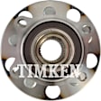HA590514 Rear, Driver or Passenger Side Wheel Hub, 5 Lugs, With Bearing, Timken Wheel Hub