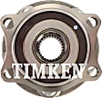 HA590519 Rear, Driver or Passenger Side Wheel Hub, 5 Lugs, With Bearing, RWD, Timken Wheel Hub
