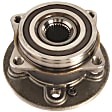 HA590526 Front, Driver or Passenger Side Wheel Hub, 4 Lugs, OE Replacement Series