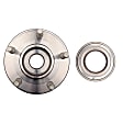 HA590534 Front, Driver or Passenger Side Wheel Hub, 5 Lugs, With Bearing