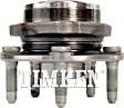 HA590535 Front, Driver or Passenger Side Wheel Hub, 5 Lugs, With Bearing, RWD, Timken Wheel Hub
