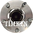 HA590535 Front, Driver or Passenger Side Wheel Hub, 5 Lugs, With Bearing, RWD, Timken Wheel Hub