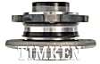 HA590540 Front, Driver or Passenger Side Wheel Hub, With Bearing, AWD