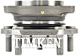HA590554 Front, Driver or Passenger Side Wheel Hub, Timken OE Replacement