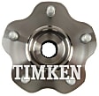 HA590564 Rear, Driver or Passenger Side Wheel Hub, 4 Lugs, With Bearing, AWD