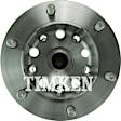 HA590578 Front, Driver or Passenger Side Wheel Hub, 6 Lugs, With Bearing, RWD, Timken Wheel Hub