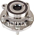 HA590580 Front, Driver or Passenger Side Wheel Hub, 5 Lugs, With Bearing, AWD, Timken Wheel Hub