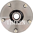 HA590580 Front, Driver or Passenger Side Wheel Hub, 5 Lugs, With Bearing, AWD, Timken Wheel Hub