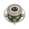HA590598 Front, Driver or Passenger Side Wheel Hub, 5 Lugs, With Bearing, RWD