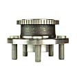 HA590598 Front, Driver or Passenger Side Wheel Hub, 5 Lugs, With Bearing, RWD