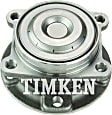 HA590599 Rear, Driver or Passenger Side Wheel Hub, 5 Lugs, With Bearing, FWD, Timken Wheel Hub