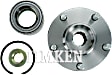 HA590600K Front, Driver or Passenger Side Wheel Hub, With Bearing, Timken OE Replacement